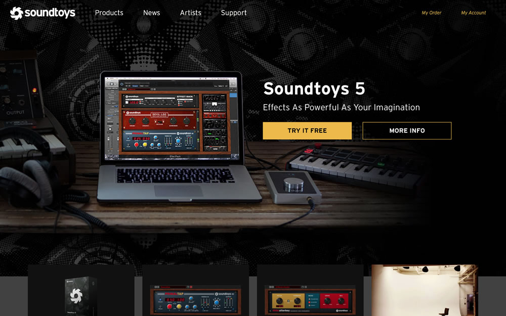 soundtoys.com screenshot